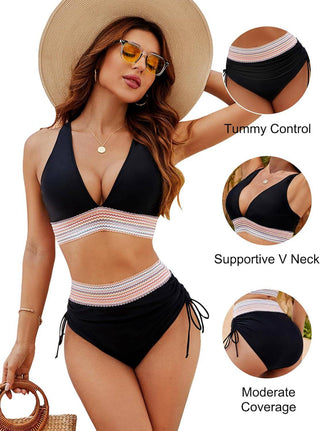 Brianna - High Waisted Control Bikini Set