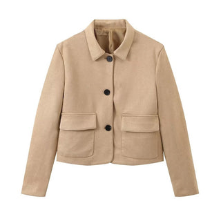 Veda - Elegant Light Jacket with Buttons