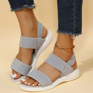 Rhea - Comfortable Sandals with Stretch Bands