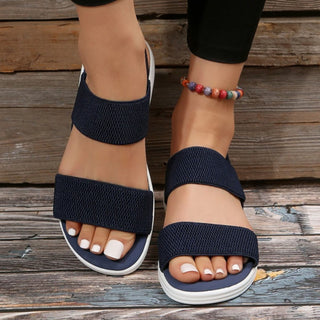 Rhea - Comfortable Sandals with Stretch Bands