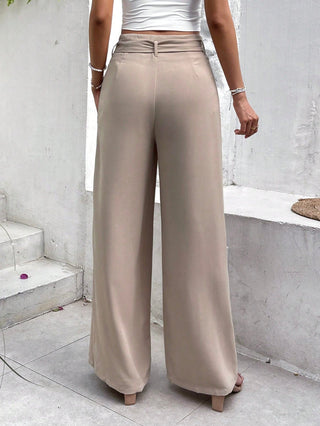 Miranda - Stylish Loose Fit Pants with Belt