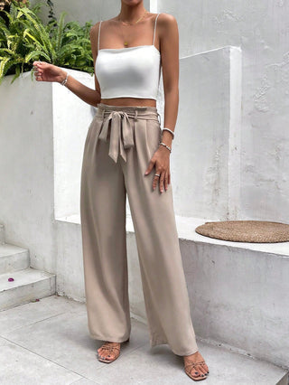 Miranda - Stylish Loose Fit Pants with Belt