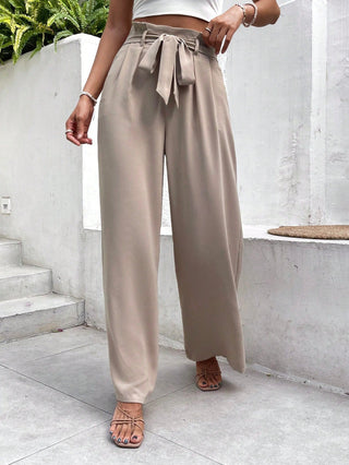 Miranda - Stylish Loose Fit Pants with Belt