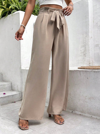 Miranda - Stylish Loose Fit Pants with Belt