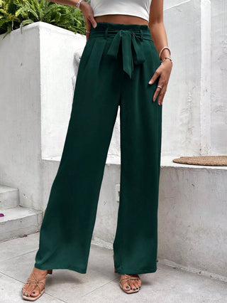 Miranda - Stylish Loose Fit Pants with Belt