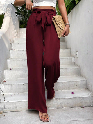 Miranda - Stylish Loose Fit Pants with Belt