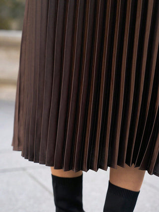 Elliot - Stylish Pleated Long Skirt