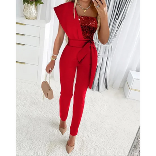 Marilyn Sleeveless Jumpsuit - Elegant and Stylish