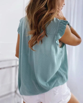 Miley – Classy Blouse with Knot Design