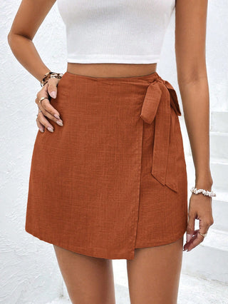 Jenesis - Stylish Skirt with Tie