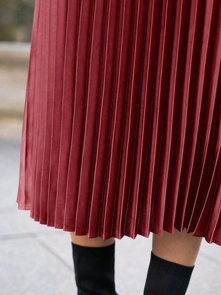 Elliot - Stylish Pleated Long Skirt