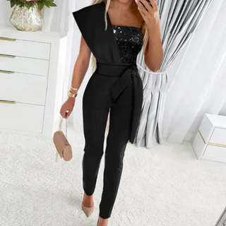 Marilyn Sleeveless Jumpsuit - Elegant and Stylish