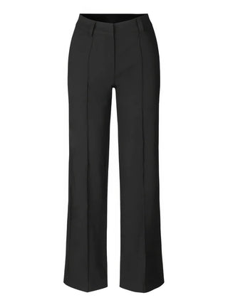 Emryn - Slim Fit Pants with Flared Pipes