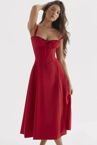 Bella - Classy Dress with Split Design