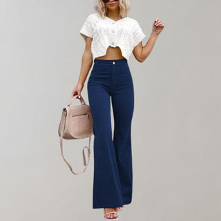 Willow - Stylish Corduroy Flared Trousers