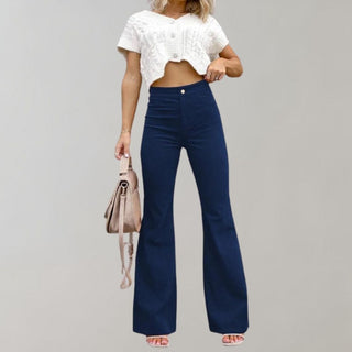 Willow - Stylish Corduroy Flared Trousers