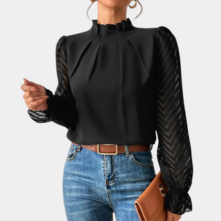 Kaliyah - Classy Blouse with Stylish Long Sleeves