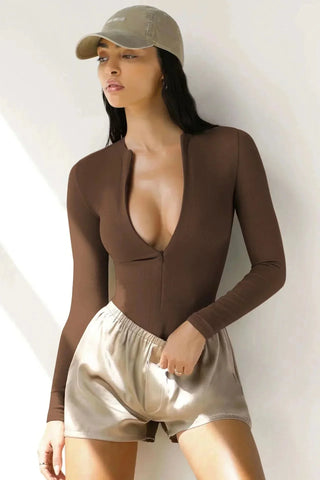 Janine - Full Long Sleeve Bodysuit