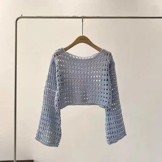 Sage - Stylish Crop Top