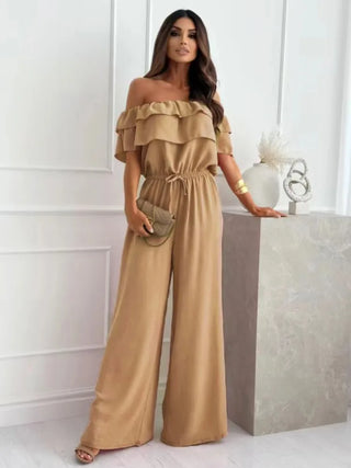 Esther - Stylish Off-Shoulder Jumpsuit