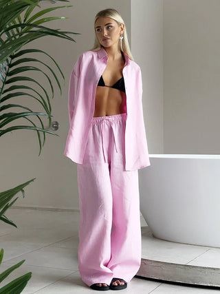 Lina - Stylish Linen Set