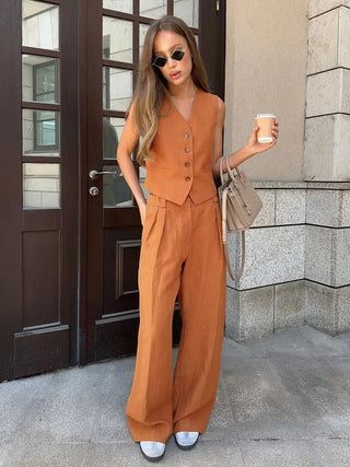 Romena - Classy Linen Set