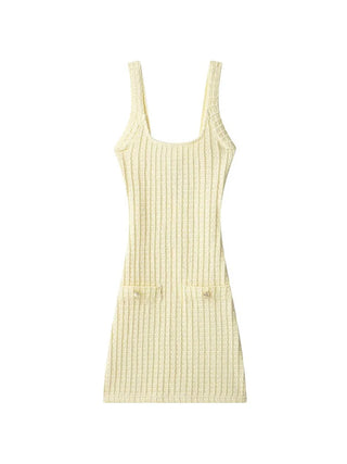 Ayah - Cute Braided Mini Dress