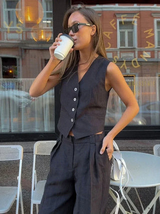 Romena - Classy Linen Set
