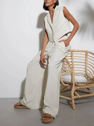 Clarice - Chic Linen Set