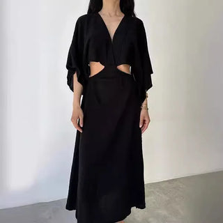 April - Unique Linen Dress
