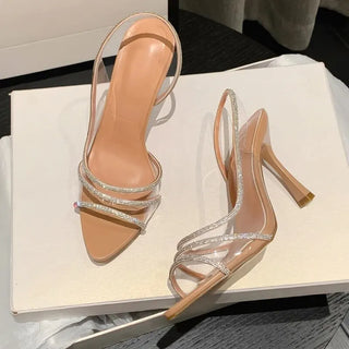 Claire - Elegant Heels with Glittering Details