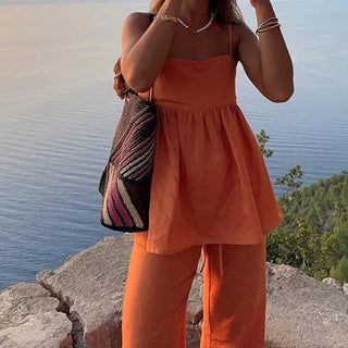 Mae - Cute Linen Set