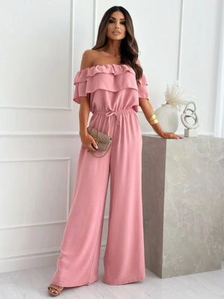 Esther - Stylish Off-Shoulder Jumpsuit