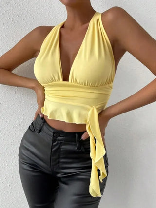 Ainara - Stylish Sleeveless Top
