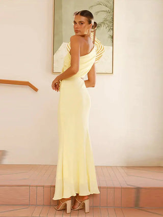Tessa - Elegant Dress with Flower Design