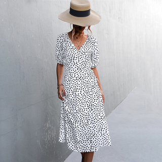 Laylah - Stylish Dress with Pattern Print