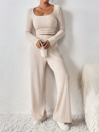 Jimena - Stylish Ribbed Lounge Set