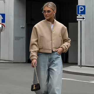 Baylee - Stylish Cropped Jacket