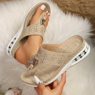 Alejandra - Casual Outdoor Slippers with Buckle