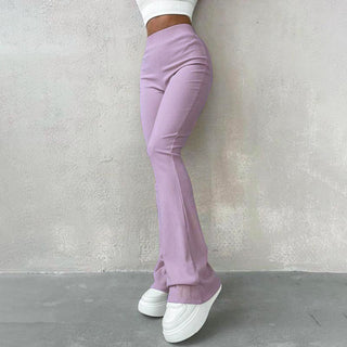 Noemi - Trendy High Waist Flared Pants