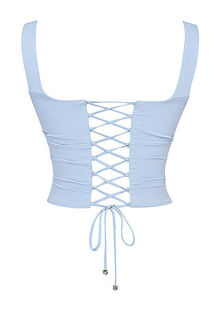 Lily - Babyblue Corset with Maxiskirt